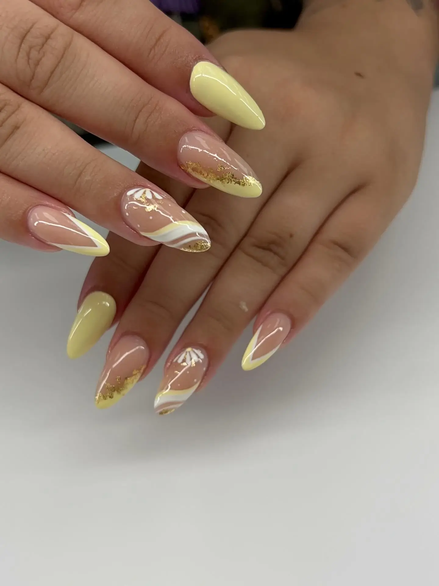 Builder gel nude overlay at A-List Nails Orlando FL